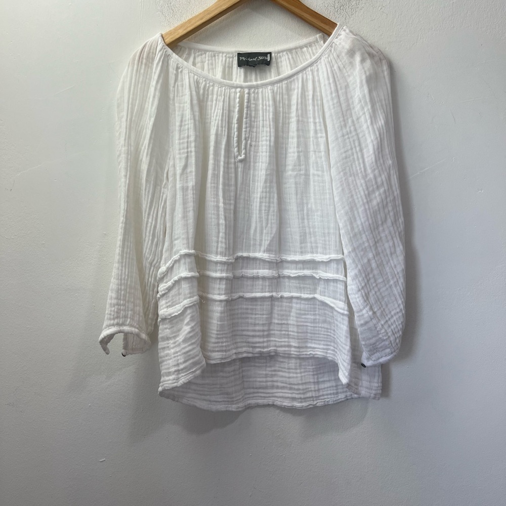 Michael stars blouse white siz S good condition